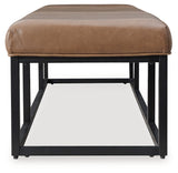 Joston Caramel Accent Bench - A3000693