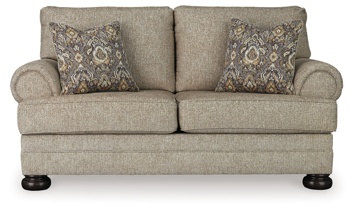 Kananwood Sofa and Loveseat in Oatmeal - PKG001080