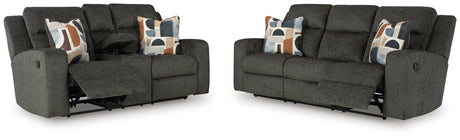 Kanlow Sofa and Loveseat in Dusk - PKG020914