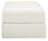 Karinne Sofa, Loveseat, Chair and Ottoman in Linen - PKG015017