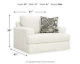 Karinne Sofa, Loveseat, Chair and Ottoman in Linen - PKG015017