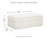 Karinne Sofa, Loveseat, Chair and Ottoman in Linen - PKG015017