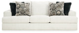 Karinne Sofa, Loveseat, Chair and Ottoman in Linen - PKG015017