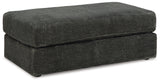 Karinne Sofa, Loveseat, Chair and Ottoman in Smoke - PKG015014