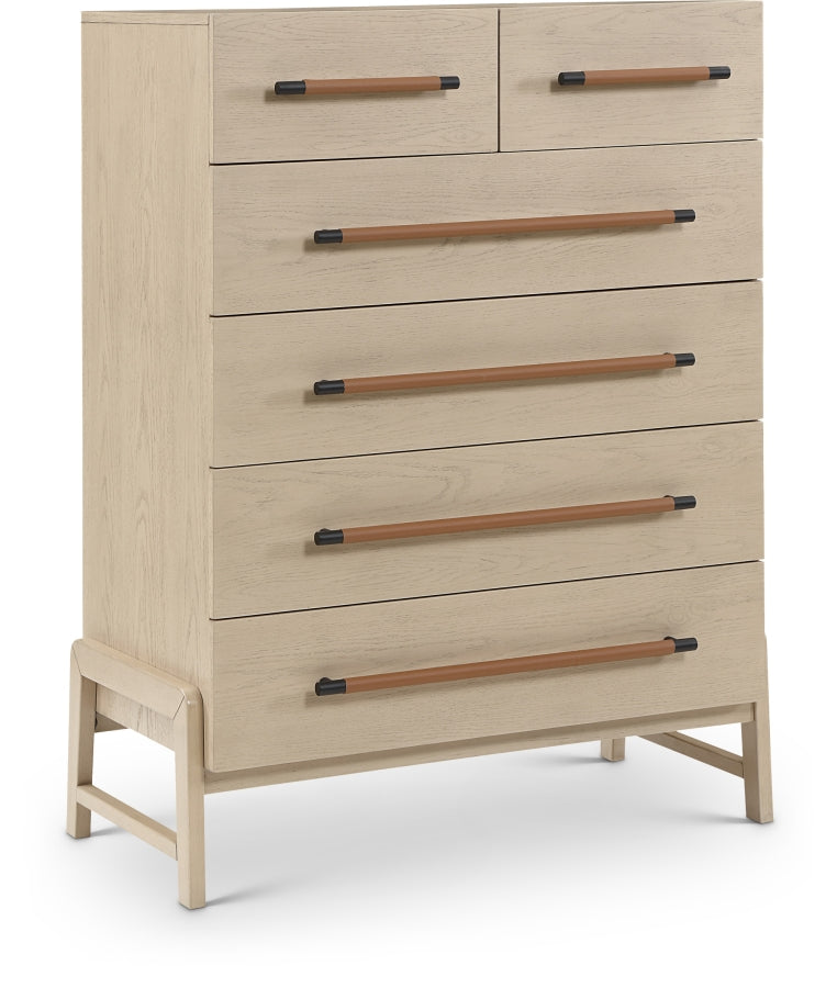 Kaya Chest Natural from Meridian - Luna Furniture