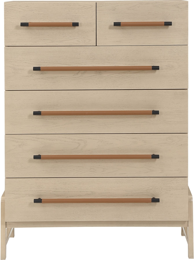 Kaya Chest Natural from Meridian - Luna Furniture