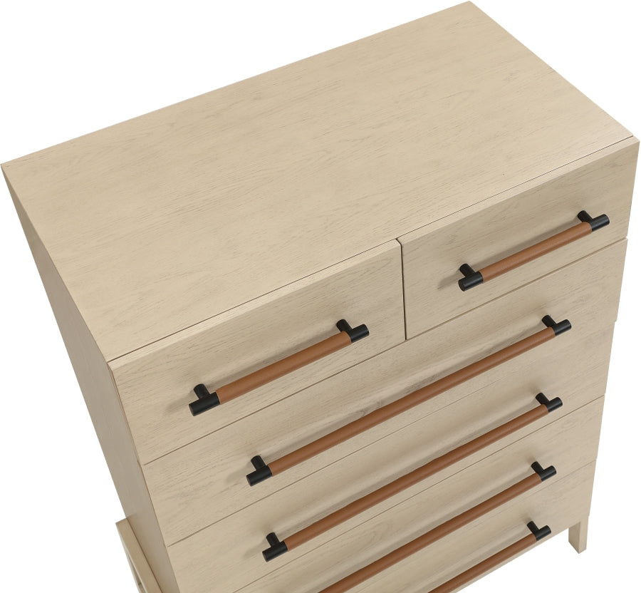 Kaya Chest Natural from Meridian - Luna Furniture