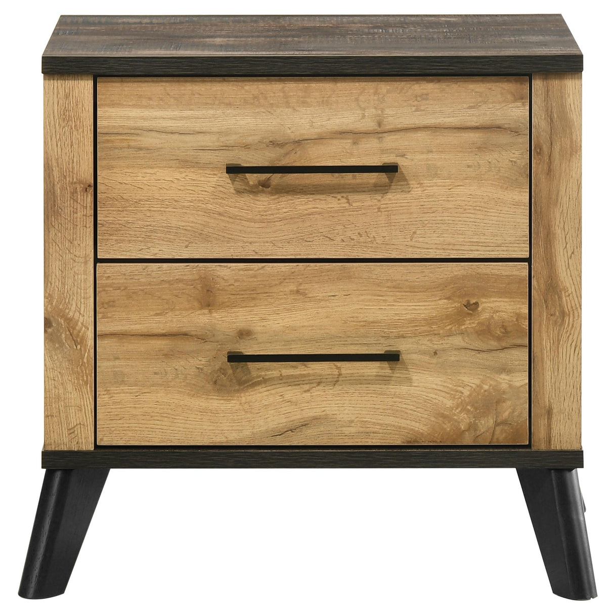 Kaywood 2-drawer Nightstand Bedside Table Natural Pine from Coaster - Luna Furniture