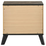 Kaywood 2-drawer Nightstand Bedside Table Natural Pine from Coaster - Luna Furniture