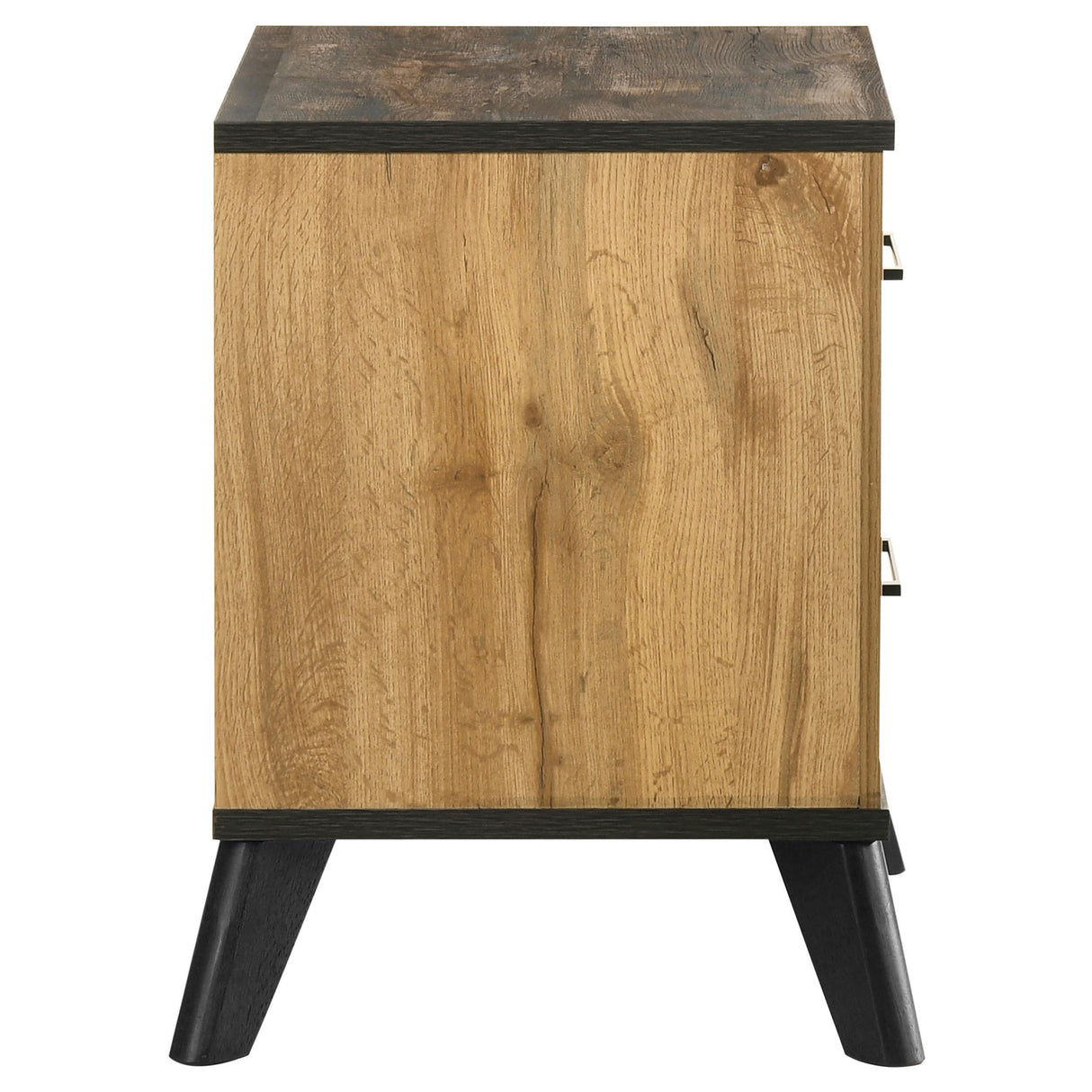 Kaywood 2-drawer Nightstand Bedside Table Natural Pine from Coaster - Luna Furniture