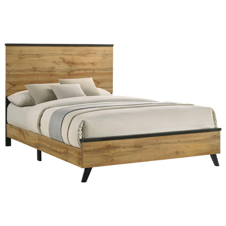 Kaywood 51-inch Queen Panel Bed Natural Pine from Coaster - Luna Furniture