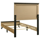 Kaywood 51-inch Twin Panel Bed Natural Pine from Coaster - Luna Furniture