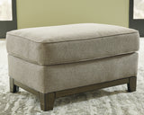 Kaywood Chair and Ottoman in Granite - PKG010980