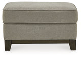 Kaywood Chair and Ottoman in Granite - PKG010980