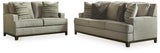 Kaywood Sofa and Loveseat in Granite - PKG010981