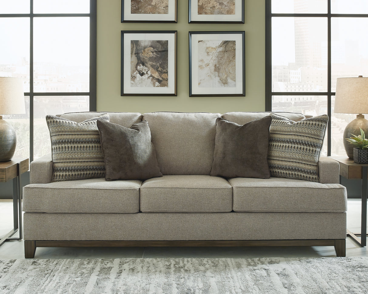 Kaywood Sofa and Loveseat in Granite - PKG010981