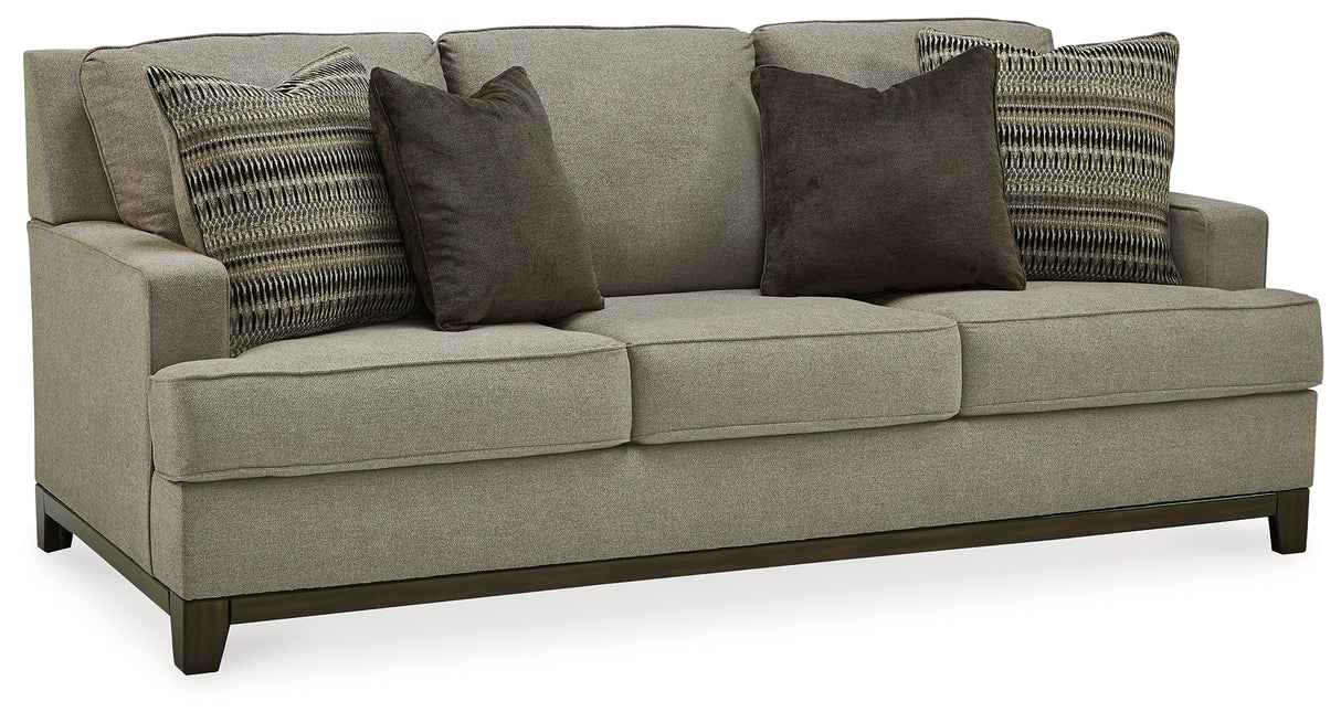 Kaywood Sofa and Loveseat in Granite - PKG010981