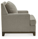 Kaywood Sofa, Loveseat, Chair and Ottoman in Granite - PKG010983