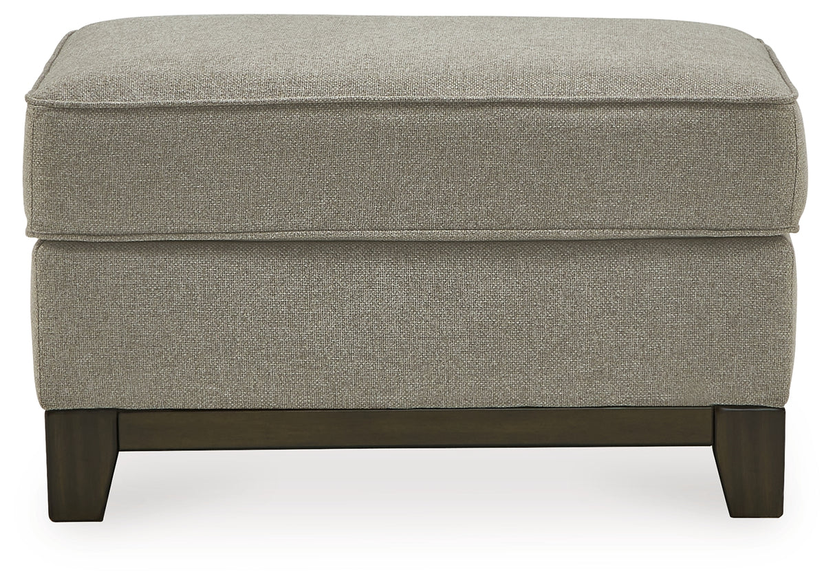 Kaywood Sofa, Loveseat, Chair and Ottoman in Granite - PKG010983