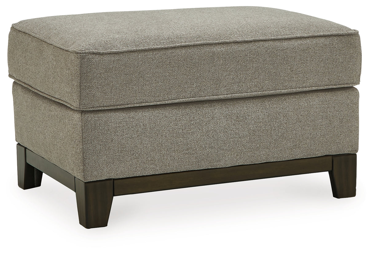 Kaywood Sofa, Loveseat, Chair and Ottoman in Granite - PKG010983