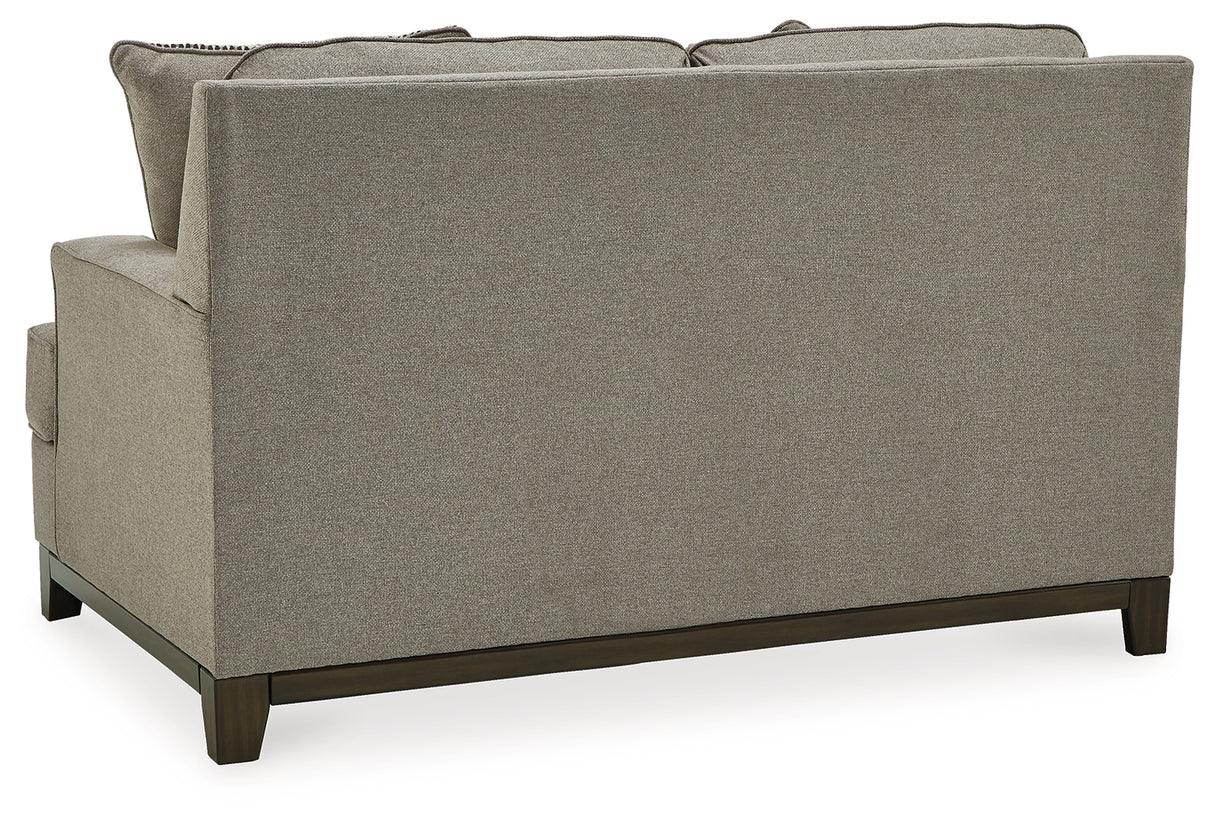 Kaywood Sofa, Loveseat, Chair and Ottoman in Granite - PKG010983