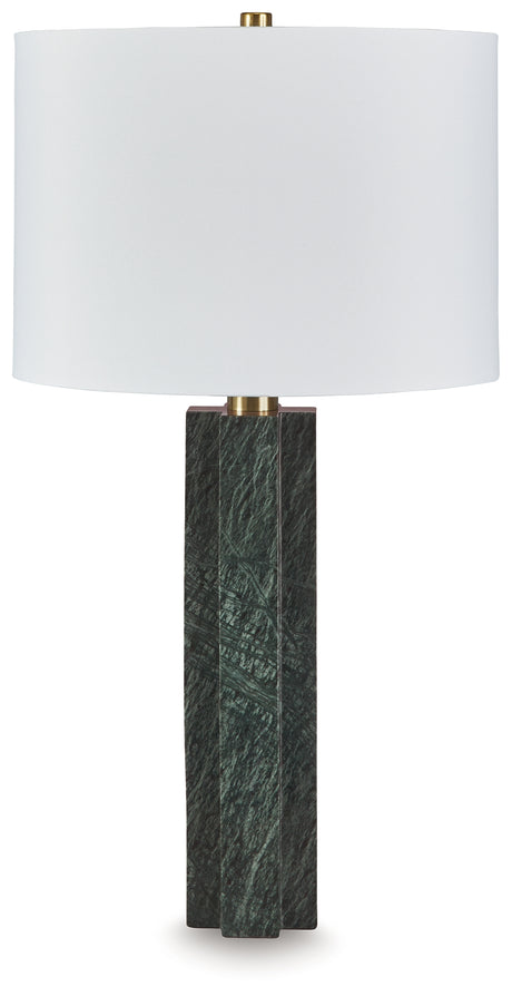 Keegan Green Table Lamp from Ashley - Luna Furniture