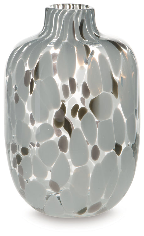 Keelton White/Taupe/Pink Vase from Ashley - Luna Furniture