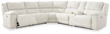 Keensburg 3-Piece Sectional with Recliner in Linen - PKG015541