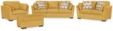 Keerwick Sofa, Loveseat, Chair and Ottoman in Sunflower - PKG018548