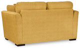 Keerwick Sofa, Loveseat, Chair and Ottoman in Sunflower - PKG018548