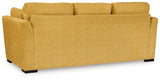 Keerwick Sofa, Loveseat, Chair and Ottoman in Sunflower - PKG018548