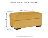 Keerwick Sofa, Loveseat, Chair and Ottoman in Sunflower - PKG018548