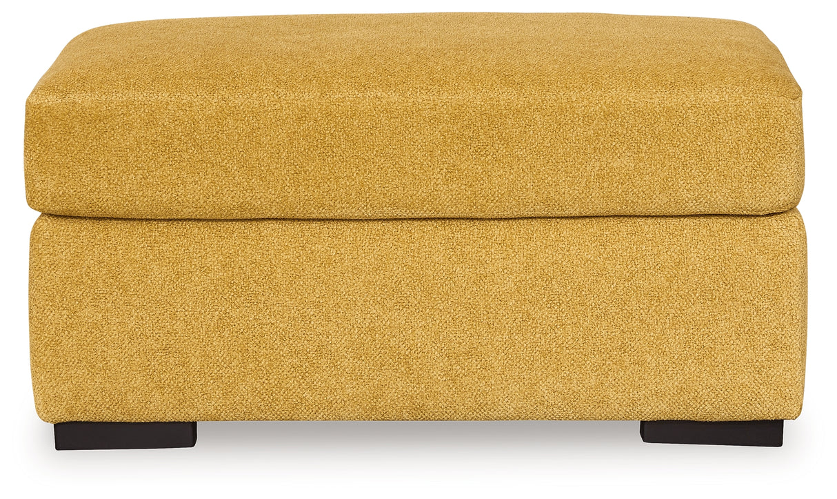 Keerwick Sofa, Loveseat, Chair and Ottoman in Sunflower - PKG018548