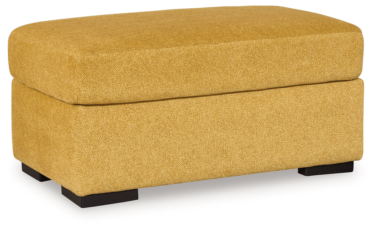 Keerwick Sofa, Loveseat, Chair and Ottoman in Sunflower - PKG018548