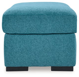 Keerwick Sofa, Loveseat, Chair and Ottoman in Teal - PKG018551