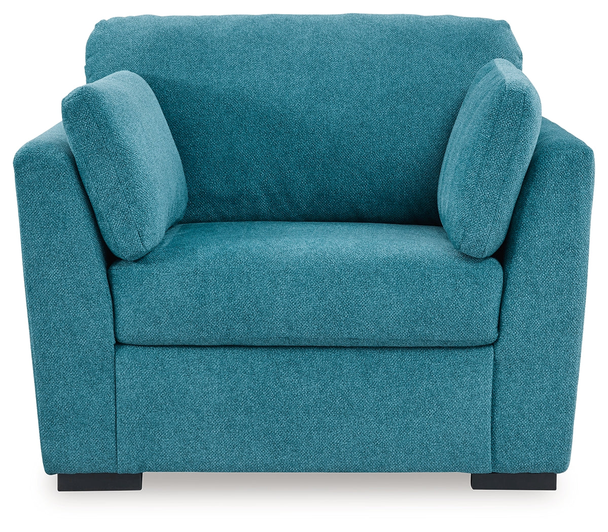 Keerwick Sofa, Loveseat, Chair and Ottoman in Teal - PKG018551