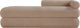 Kennedy Teddy Fabric Bench in Beige from Meridian - Luna Furniture