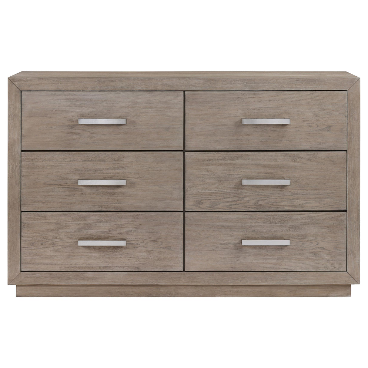 Kenora 6-drawer Dresser Barley Brown from Coaster - Luna Furniture