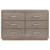 Kenora 6-drawer Dresser Barley Brown from Coaster - Luna Furniture