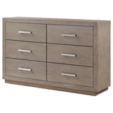 Kenora 6-drawer Dresser Barley Brown from Coaster - Luna Furniture