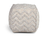 Kenzari Handwoven Pouf from Steve Silver - Luna Furniture