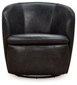 Kierreys Midnight Swivel Chair - A3000702