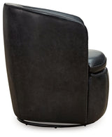 Kierreys Midnight Swivel Chair - A3000702