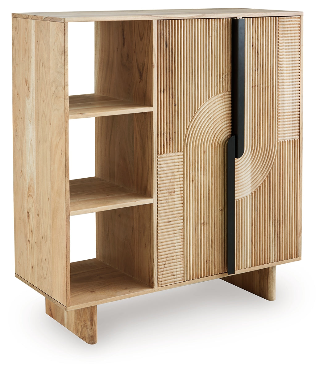 Kierwell Natural Accent Cabinet from Ashley - Luna Furniture