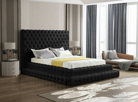 Kiki Black Queen Platform Bed from Happy Homes - Luna Furniture