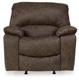 Kilmartin Sofa, Loveseat and Recliner in Chocolate - PKG015106