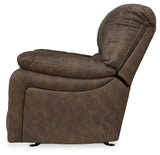 Kilmartin Sofa, Loveseat and Recliner in Chocolate - PKG015106