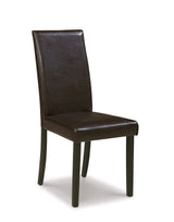 Kimonte 2-Piece Dining Room Chair in Dark Brown - PKG000078