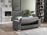 Kobe Love Seat (Diego Gray)  2 Pieces - 10-KOB-6227D-02-0