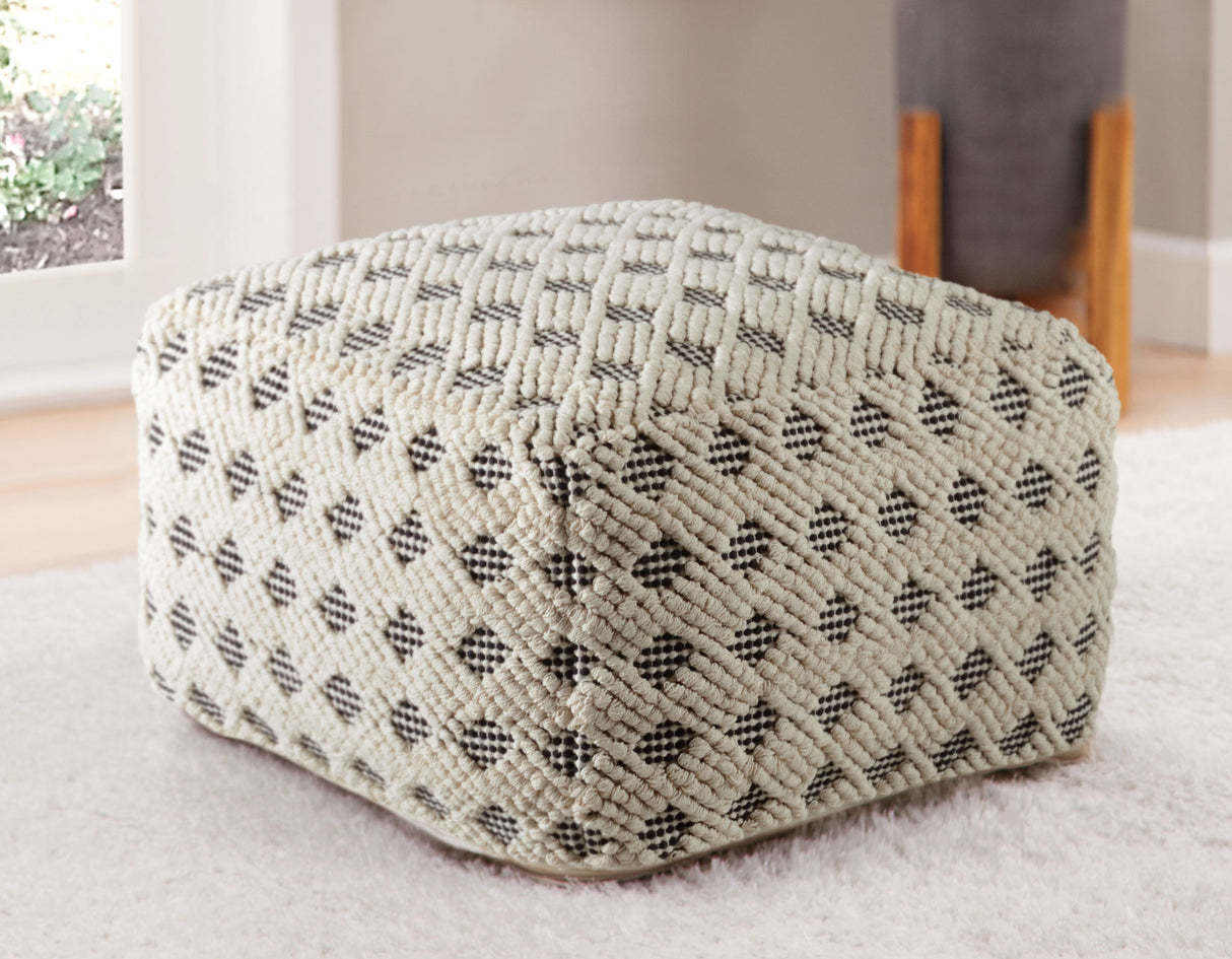 Kodi Square Pouf from Steve Silver - Luna Furniture